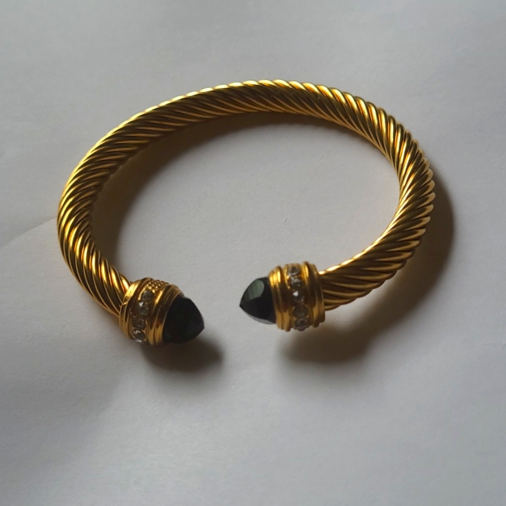 Gold Color Heavy Bracelet